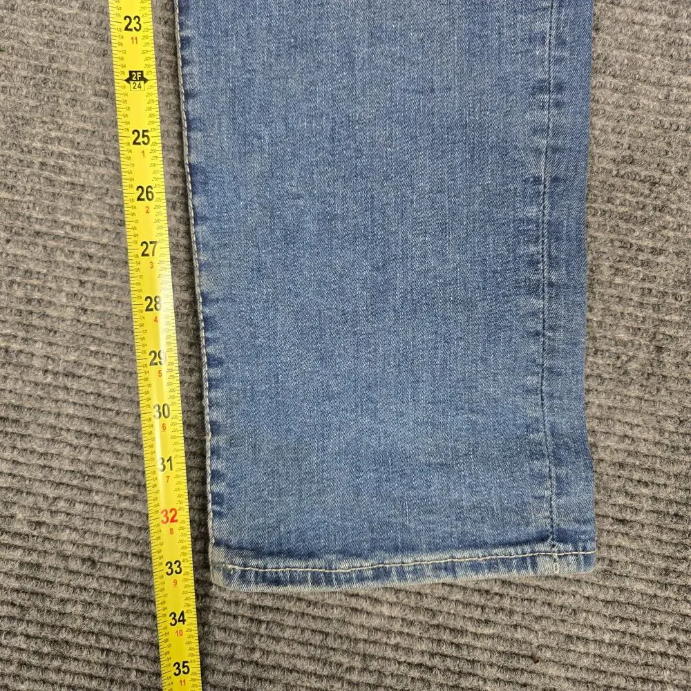 True Religion Rocco Relaxed Skinny Jeans Mens 36x33 Light Wash Stretch Denim